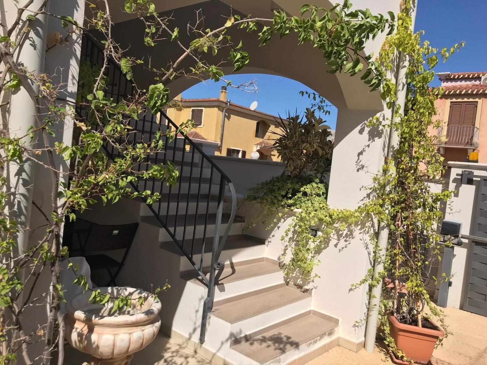 Villa Bianca Bb E Apartments Àrbatax Exteriör bild